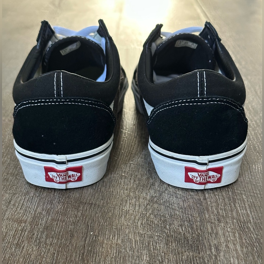 Vans | Old Skool Black White Sneakers (9.5M/11W) - Picture 9 of 9